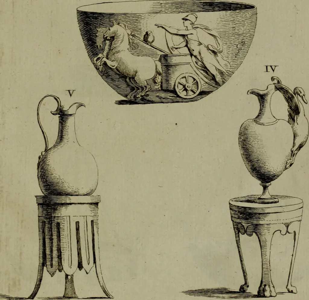 An illustration from Recueil d'antiquités égyptiennes, étrusques, greques et romaines, 1752, leaf 288