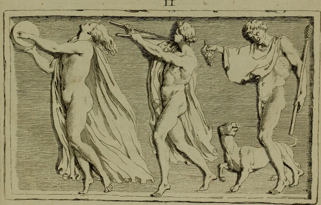 An illustration from Recueil d'antiquités égyptiennes, étrusques, greques et romaines, 1752, leaf 292