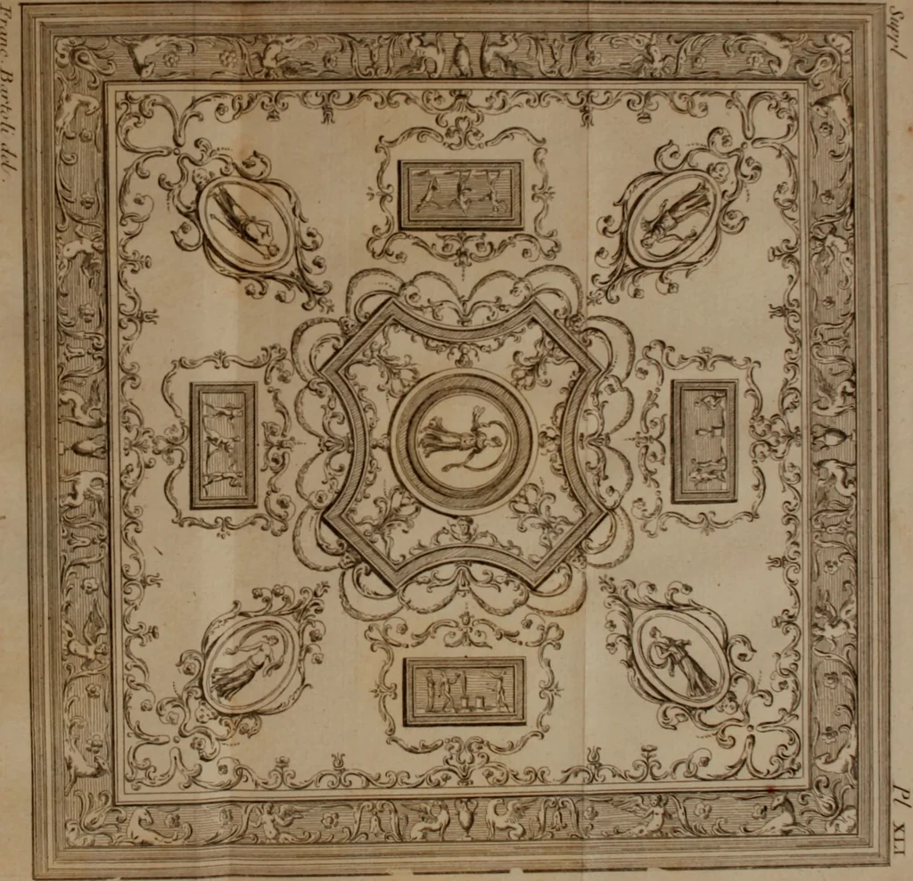 An illustration from Recueil d'antiquités égyptiennes, étrusques, greques et romaines, 1752, leaf 354