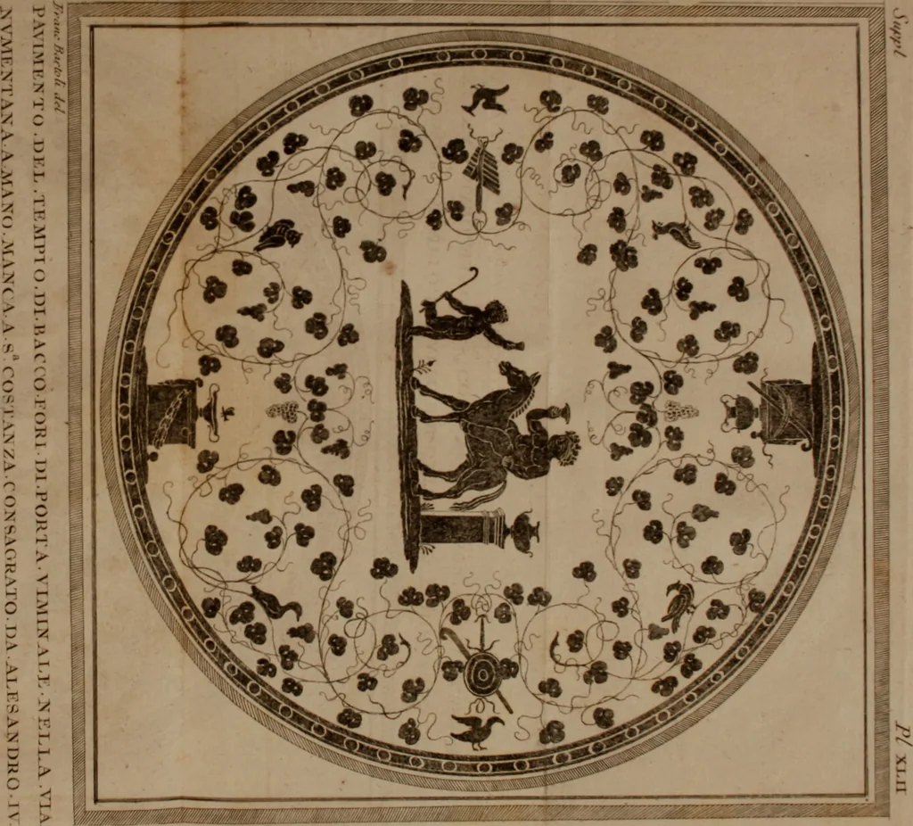 An illustration from Recueil d'antiquités égyptiennes, étrusques, greques et romaines, 1752, leaf 356