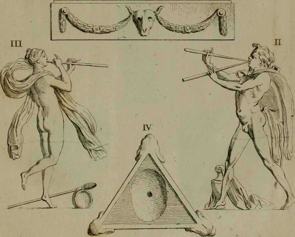 An illustration from Recueil d'antiquités égyptiennes, étrusques, greques et romaines, 1752, leaf 358