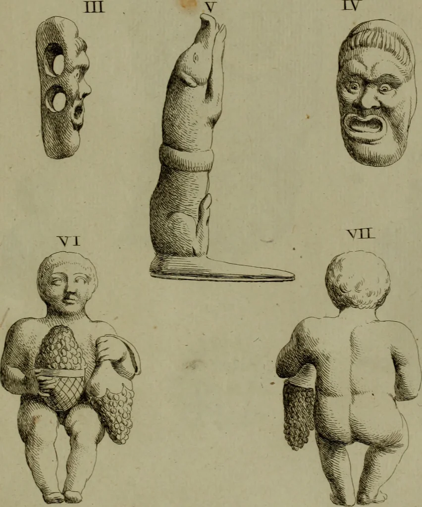 An illustration from Recueil d'antiquités égyptiennes, étrusques, greques et romaines, 1752, leaf 370