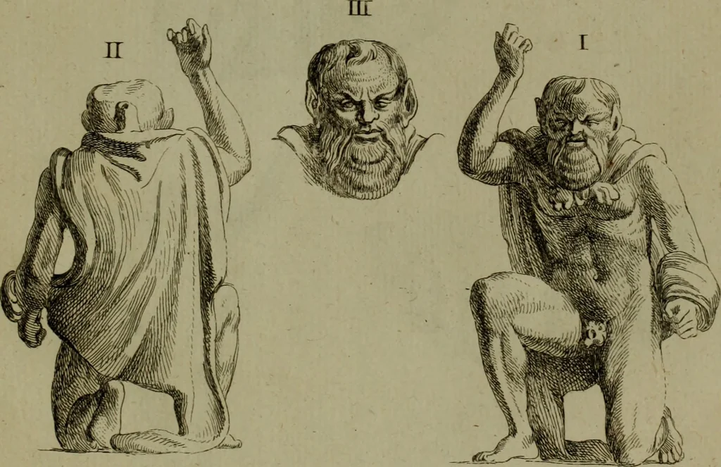 An illustration from Recueil d'antiquités égyptiennes, étrusques, greques et romaines, 1752, leaf 380