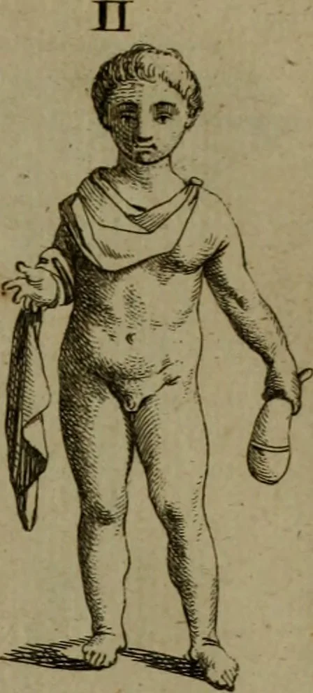 An illustration from Recueil d'antiquités égyptiennes, étrusques, greques et romaines, 1752, leaf 384