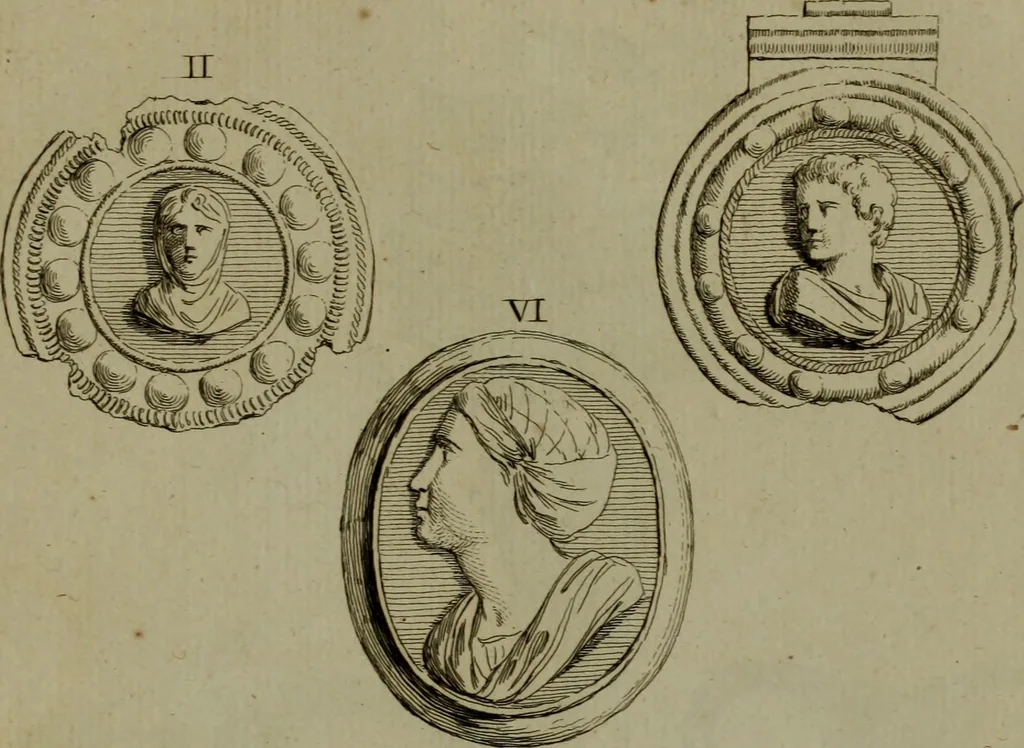 An illustration from Recueil d'antiquités égyptiennes, étrusques, greques et romaines, 1752, leaf 390