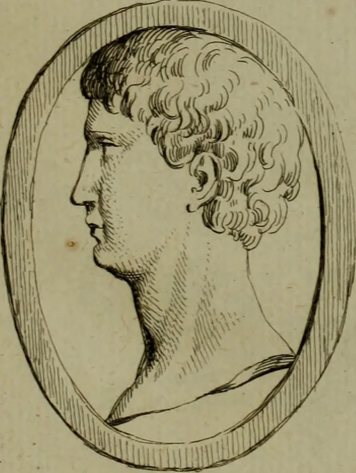 An illustration from Recueil d'antiquités égyptiennes, étrusques, greques et romaines, 1752, leaf 390