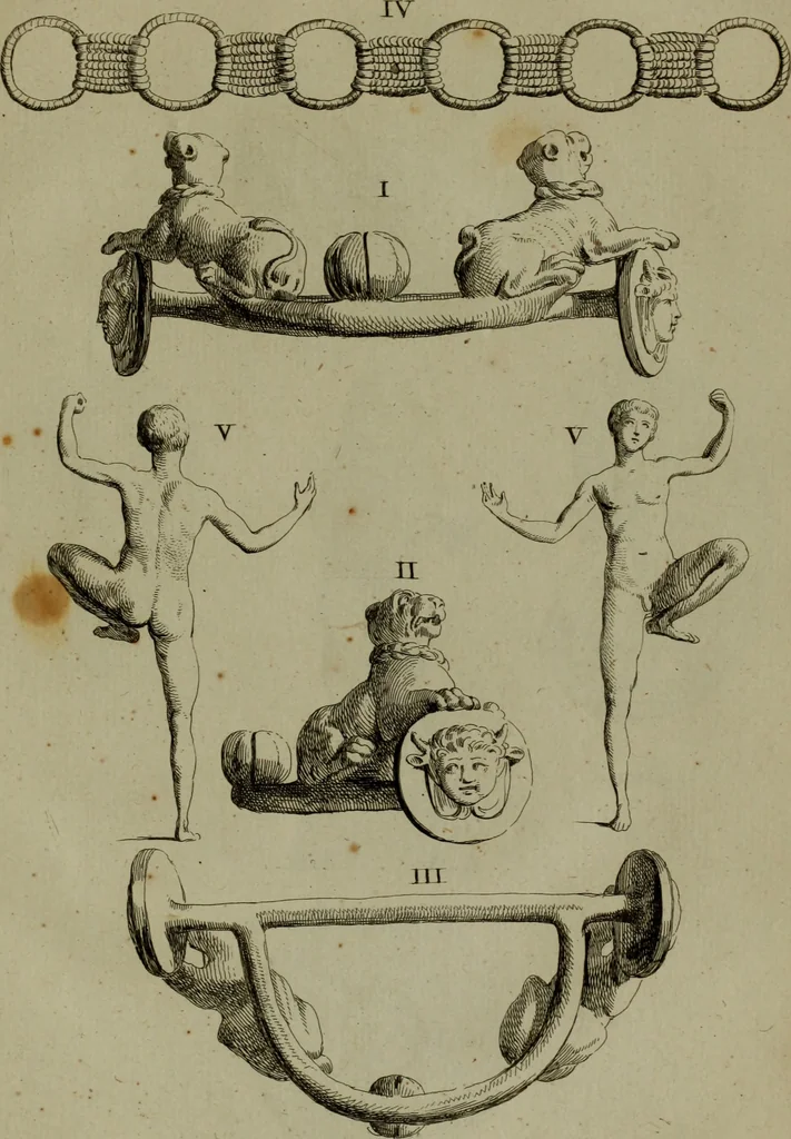 An illustration from Recueil d'antiquités égyptiennes, étrusques, greques et romaines, 1752, leaf 396