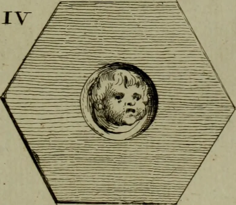 An illustration from Recueil d'antiquités égyptiennes, étrusques, greques et romaines, 1752, leaf 398