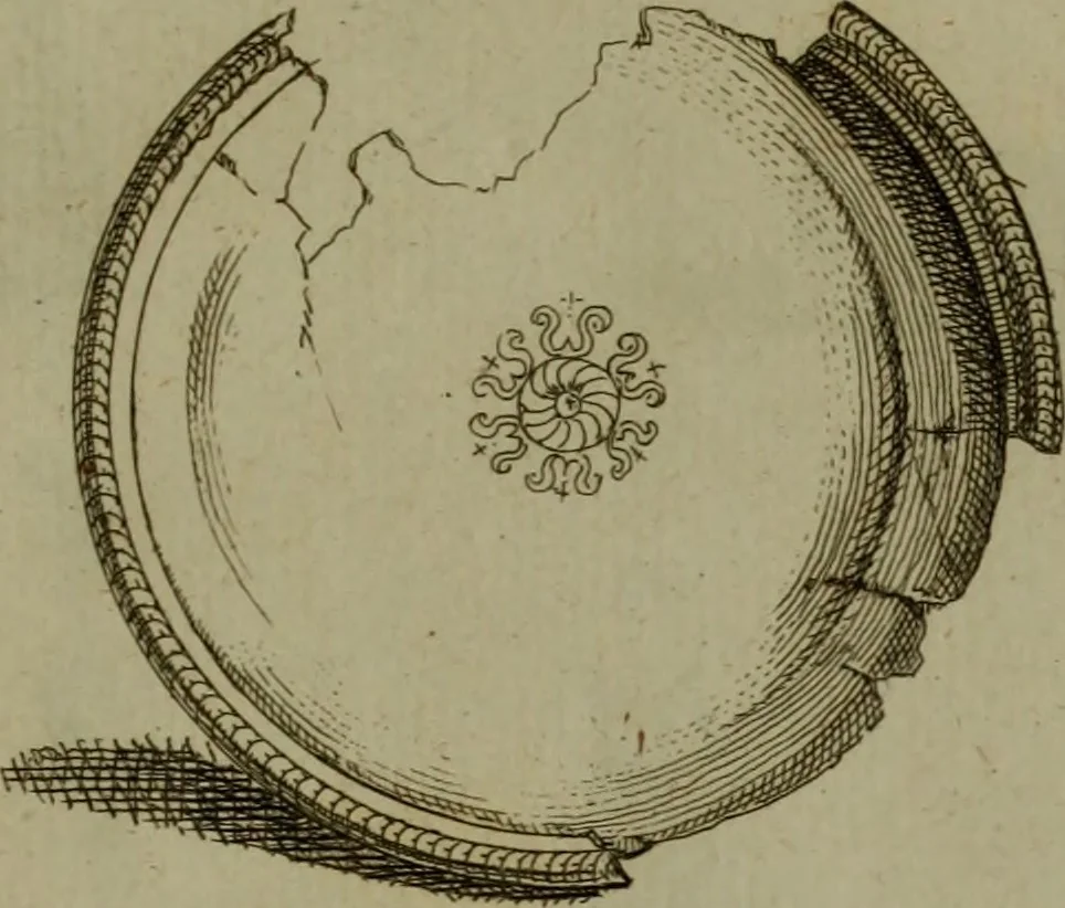 An illustration from Recueil d'antiquités égyptiennes, étrusques, greques et romaines, 1752, leaf 502