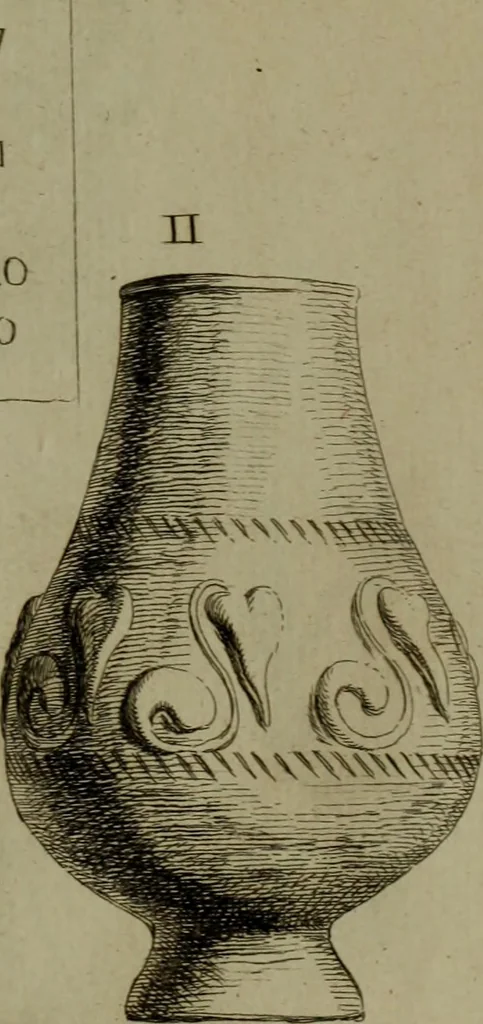 An illustration from Recueil d'antiquités égyptiennes, étrusques, greques et romaines, 1752, leaf 514