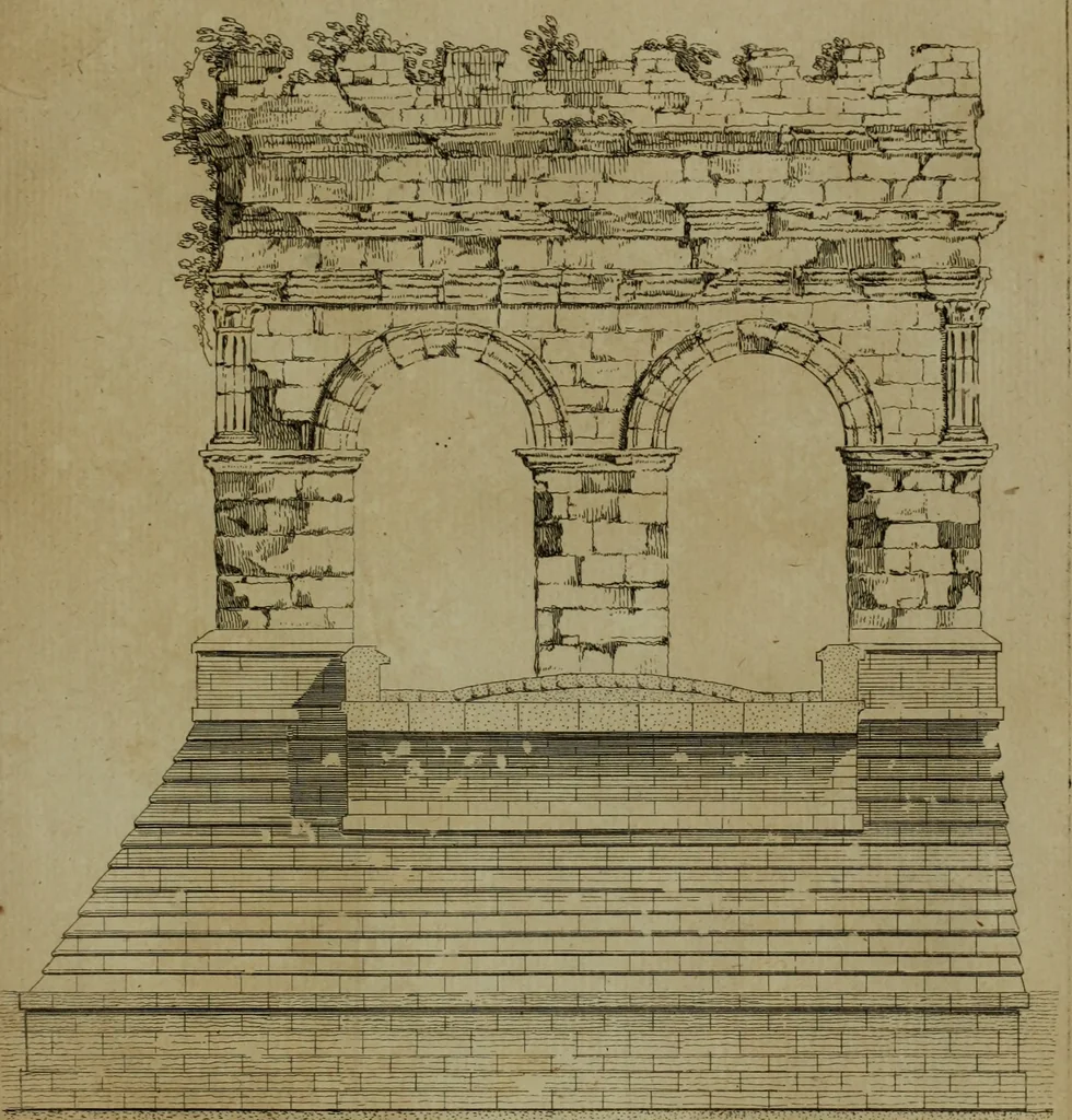 An illustration from Recueil d'antiquités égyptiennes, étrusques, greques et romaines, 1752, leaf 534