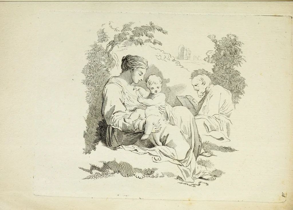An illustration from Recueil d'antiquités romaines, ou, Voyage d'Italie : composé de 60 planches : dans lequel on trouve divers vases, autels, trepieds, arabesques et autres sujets gravés d'après les dessins que differens artistes ont fait pendant leur séjour en Italie, lesquels jusqu'à présent n'ont point encore été gravés, 1771, leaf 120