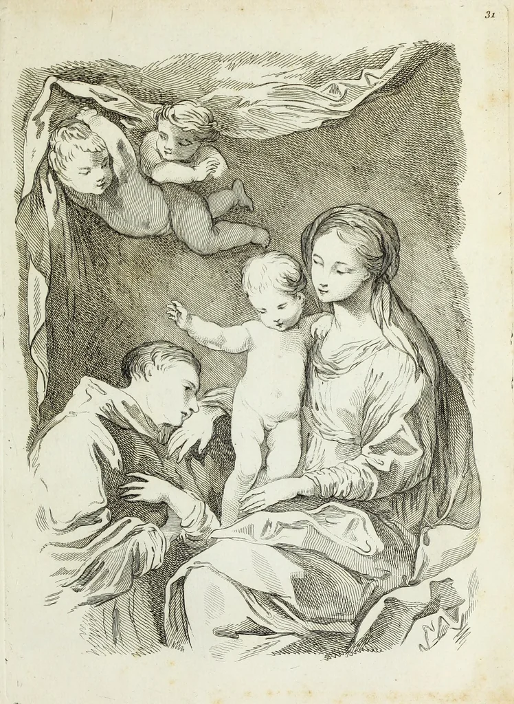 An illustration from Recueil d'antiquités romaines, ou, Voyage d'Italie : composé de 60 planches : dans lequel on trouve divers vases, autels, trepieds, arabesques et autres sujets gravés d'après les dessins que differens artistes ont fait pendant leur séjour en Italie, lesquels jusqu'à présent n'ont point encore été gravés, 1771, leaf 66