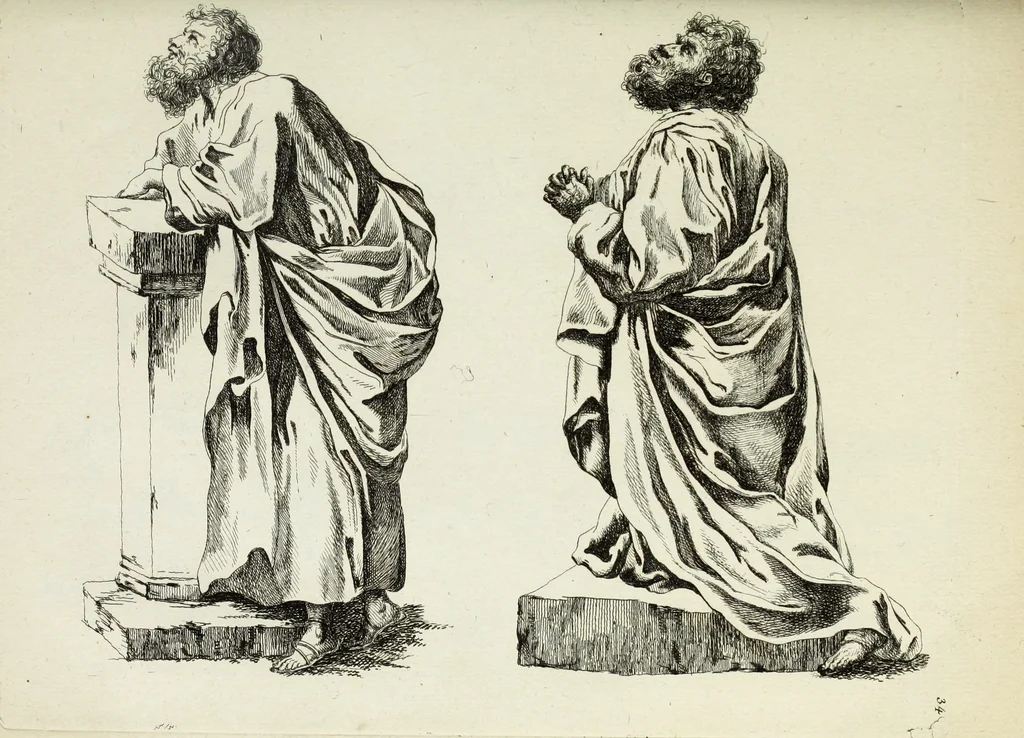 An illustration from Recueil d'antiquités romaines, ou, Voyage d'Italie : composé de 60 planches : dans lequel on trouve divers vases, autels, trepieds, arabesques et autres sujets gravés d'après les dessins que differens artistes ont fait pendant leur séjour en Italie, lesquels jusqu'à présent n'ont point encore été gravés, 1771, leaf 72