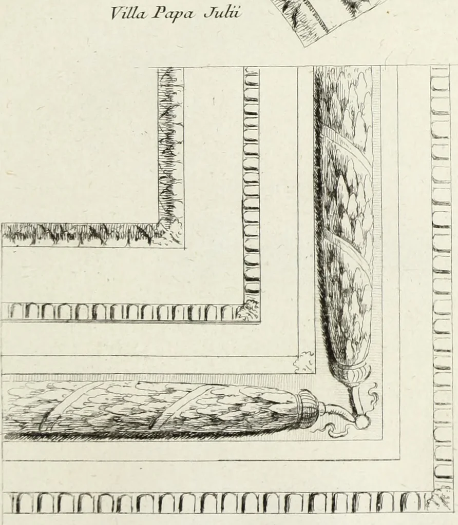 An illustration from Recueil d'antiquités romaines, ou, Voyage d'Italie : composé de 66 planches : dans lequel on trouve divers vases, autels, trépieds, arabesques, et autres sujets gravés d'après les dessins que différens artistes ont faits pendant leur séjour en Italie, 1771, leaf 114