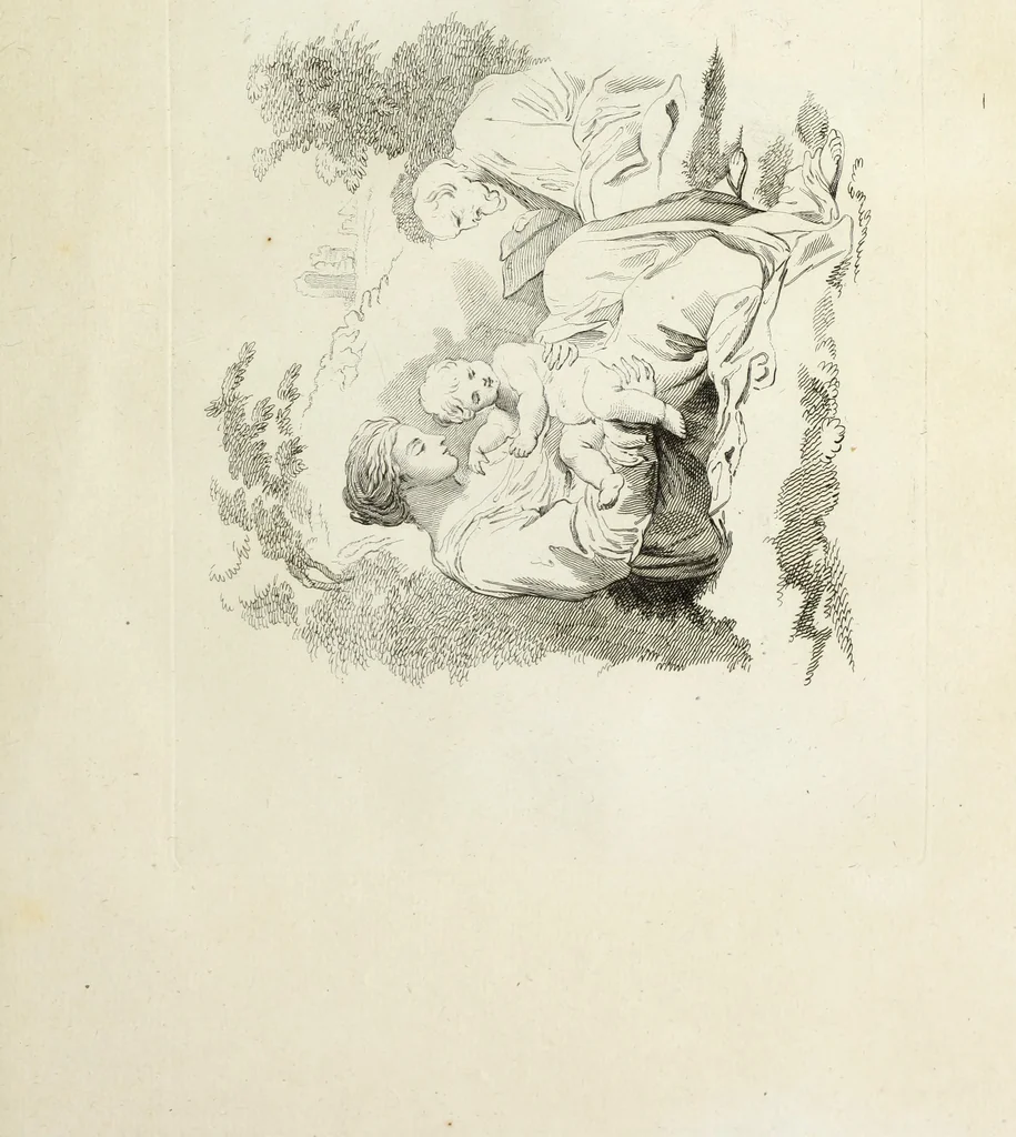 An illustration from Recueil d'antiquités romaines, ou, Voyage d'Italie : composé de 66 planches : dans lequel on trouve divers vases, autels, trépieds, arabesques, et autres sujets gravés d'après les dessins que différens artistes ont faits pendant leur séjour en Italie, 1771, leaf 124