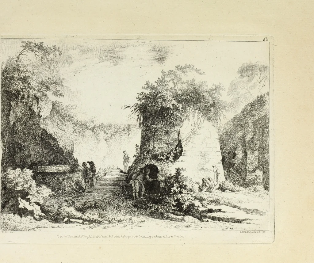 An illustration from Recueil d'antiquités romaines, ou, Voyage d'Italie : composé de 66 planches : dans lequel on trouve divers vases, autels, trépieds, arabesques, et autres sujets gravés d'après les dessins que différens artistes ont faits pendant leur séjour en Italie, 1771, leaf 132