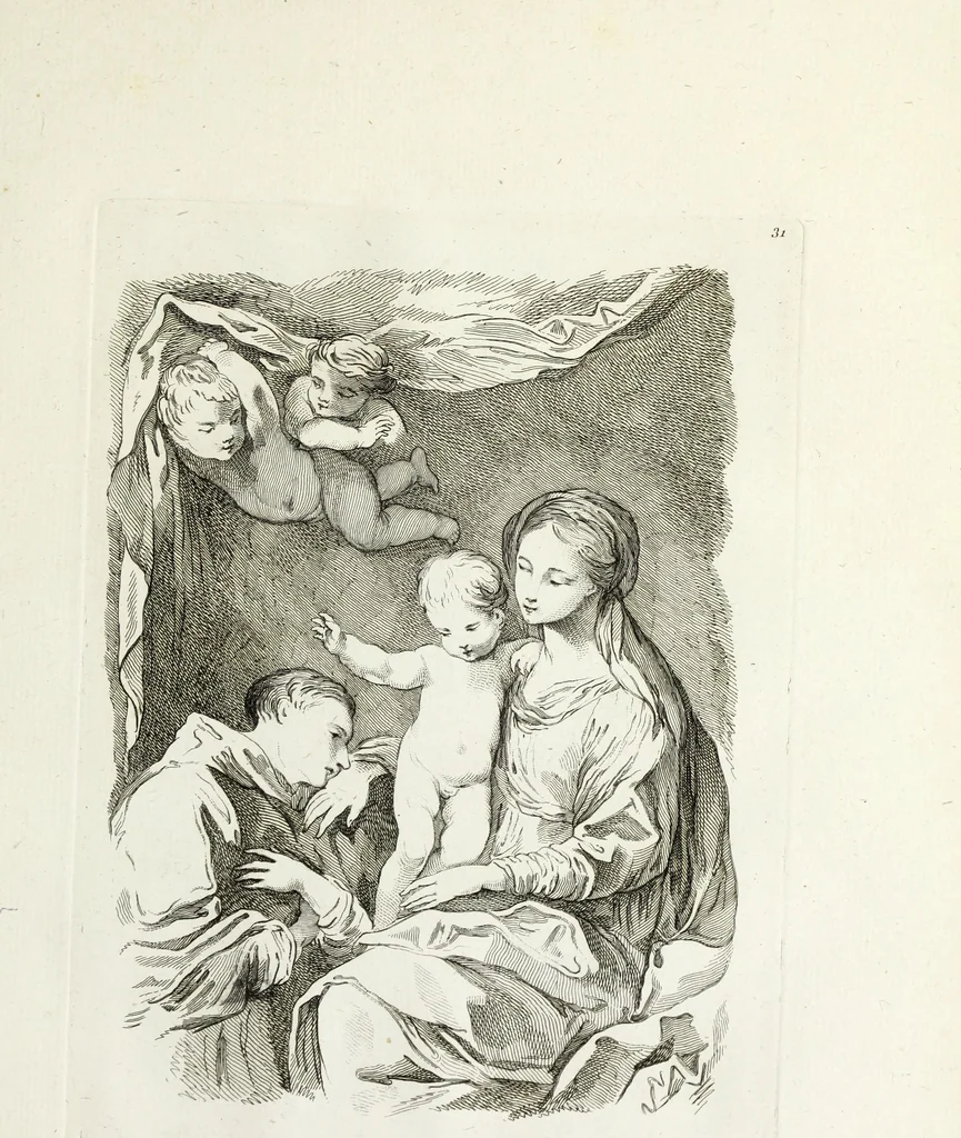 An illustration from Recueil d'antiquités romaines, ou, Voyage d'Italie : composé de 66 planches : dans lequel on trouve divers vases, autels, trépieds, arabesques, et autres sujets gravés d'après les dessins que différens artistes ont faits pendant leur séjour en Italie, 1771, leaf 70