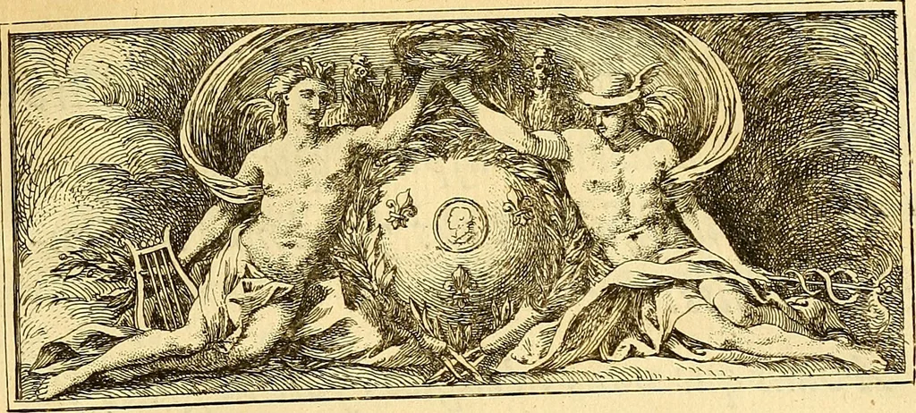 An illustration from Recueil d'antiquités égyptiennes, étrusques, greques et romaines, 1752, leaf 12