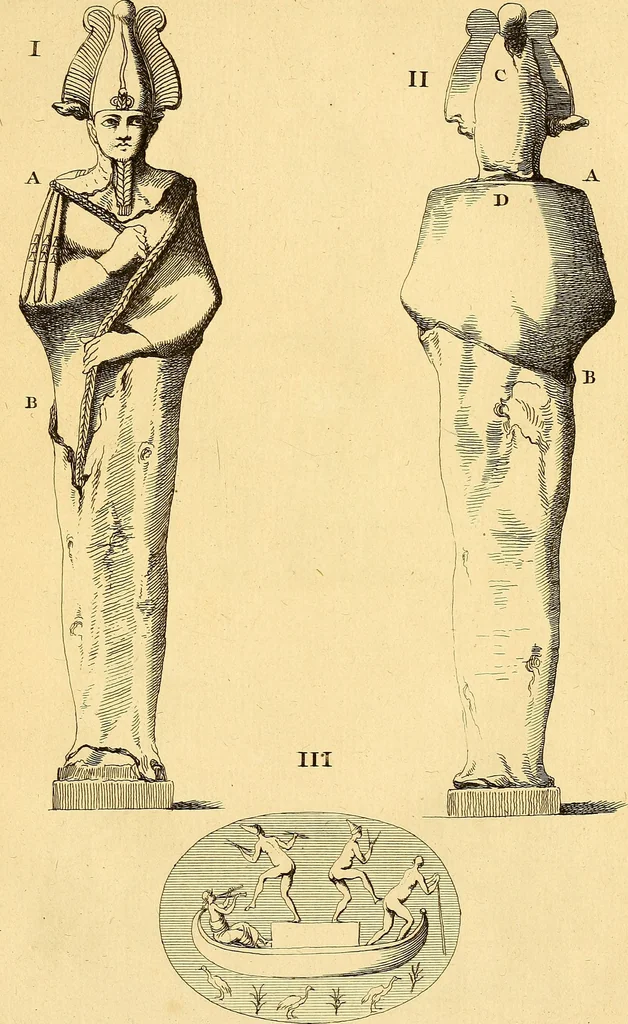 An illustration from Recueil d'antiquités égyptiennes, étrusques, greques et romaines, 1752, leaf 120