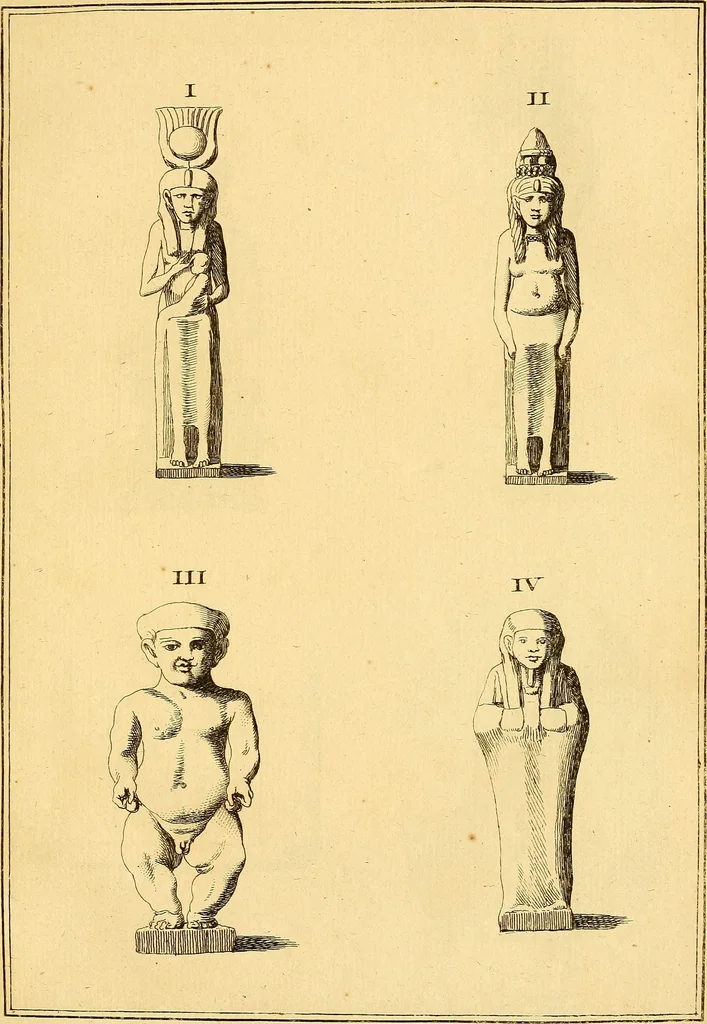 An illustration from Recueil d'antiquités égyptiennes, étrusques, greques et romaines, 1752, leaf 124