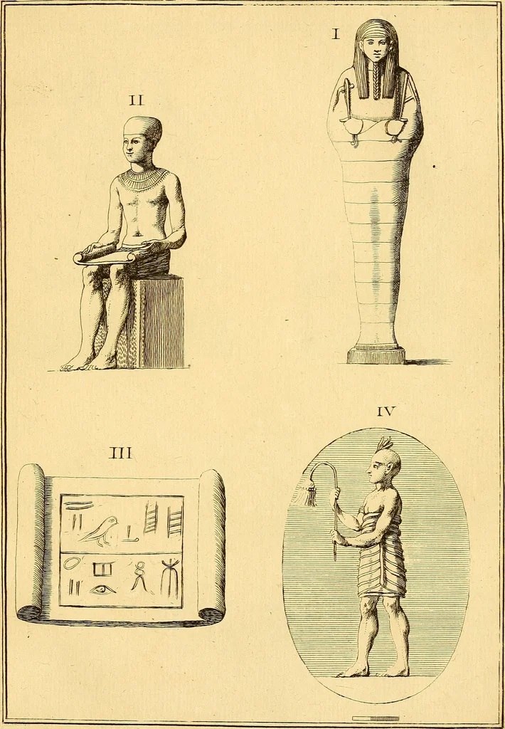 An illustration from Recueil d'antiquités égyptiennes, étrusques, greques et romaines, 1752, leaf 126