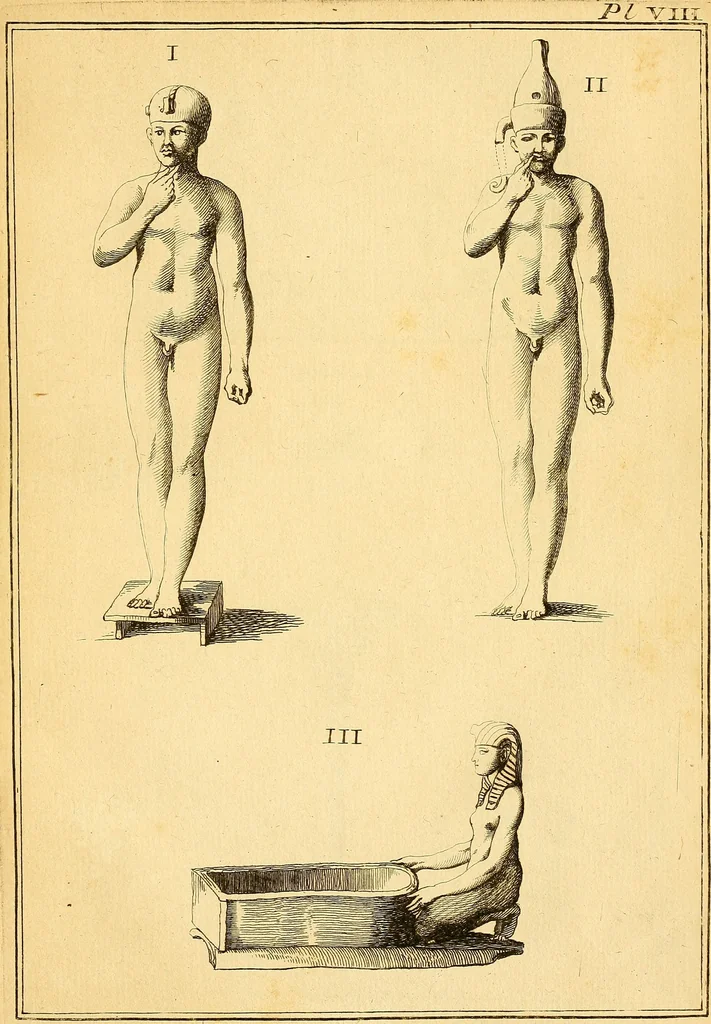 An illustration from Recueil d'antiquités égyptiennes, étrusques, greques et romaines, 1752, leaf 130