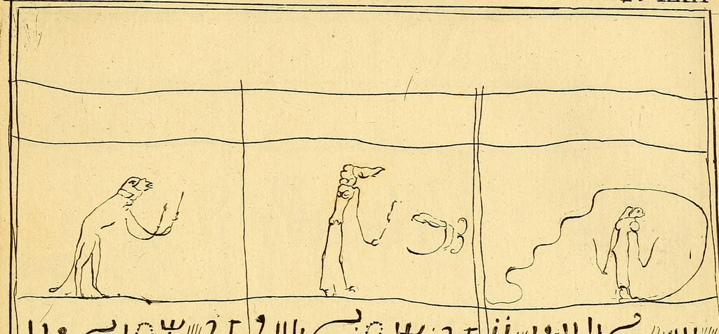 An illustration from Recueil d'antiquités égyptiennes, étrusques, greques et romaines, 1752, leaf 158