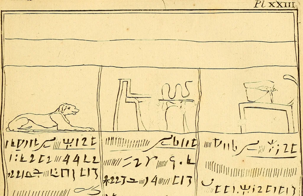 An illustration from Recueil d'antiquités égyptiennes, étrusques, greques et romaines, 1752, leaf 160