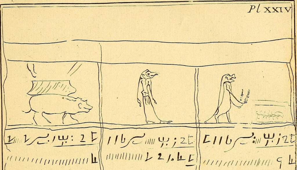 An illustration from Recueil d'antiquités égyptiennes, étrusques, greques et romaines, 1752, leaf 162