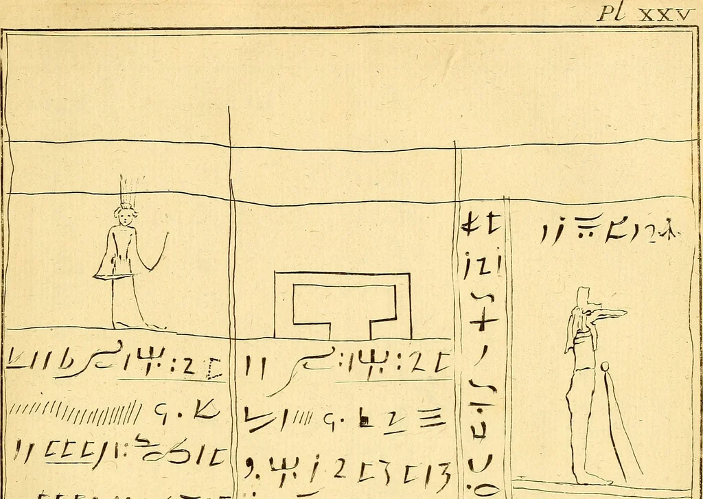 An illustration from Recueil d'antiquités égyptiennes, étrusques, greques et romaines, 1752, leaf 164