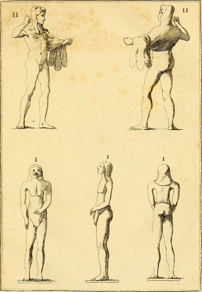 An illustration from Recueil d'antiquités égyptiennes, étrusques, greques et romaines, 1752, leaf 210