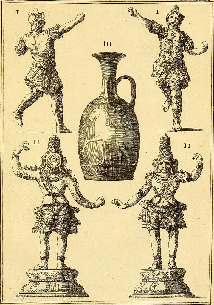 An illustration from Recueil d'antiquités égyptiennes, étrusques, greques et romaines, 1752, leaf 218