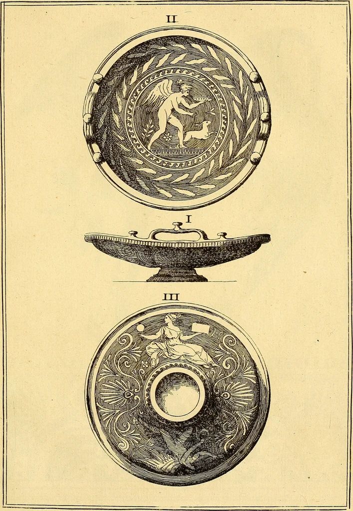 An illustration from Recueil d'antiquités égyptiennes, étrusques, greques et romaines, 1752, leaf 224