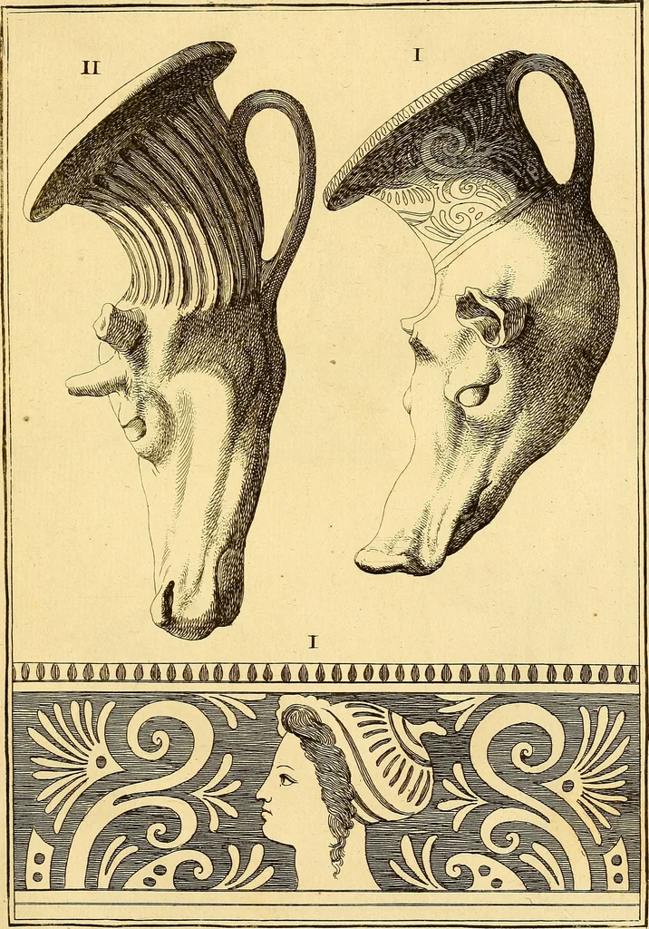 An illustration from Recueil d'antiquités égyptiennes, étrusques, greques et romaines, 1752, leaf 226