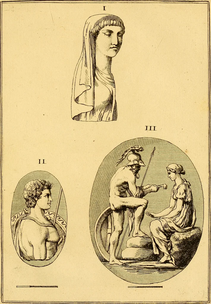An illustration from Recueil d'antiquités égyptiennes, étrusques, greques et romaines, 1752, leaf 234