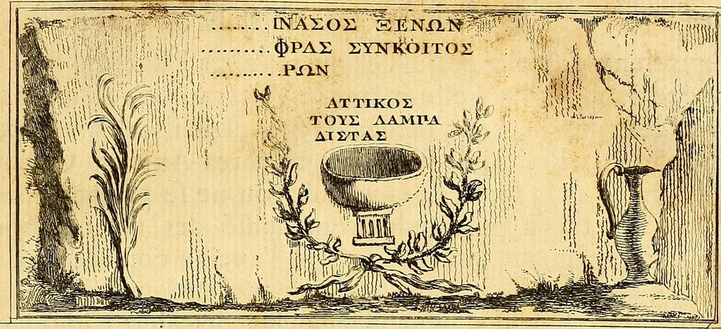 An illustration from Recueil d'antiquités égyptiennes, étrusques, greques et romaines, 1752, leaf 246