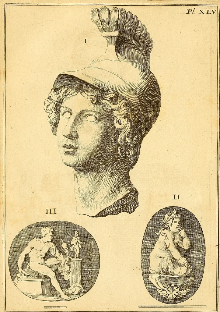 An illustration from Recueil d'antiquités égyptiennes, étrusques, greques et romaines, 1752, leaf 289