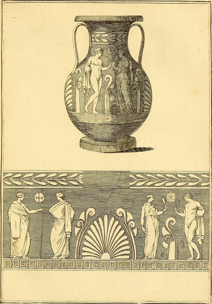 An illustration from Recueil d'antiquités égyptiennes, étrusques, greques et romaines, 1752, leaf 296