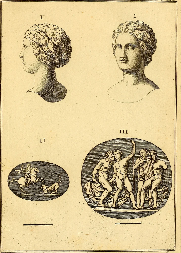 An illustration from Recueil d'antiquités égyptiennes, étrusques, greques et romaines, 1752, leaf 300
