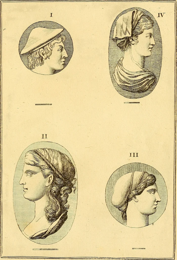 An illustration from Recueil d'antiquités égyptiennes, étrusques, greques et romaines, 1752, leaf 302