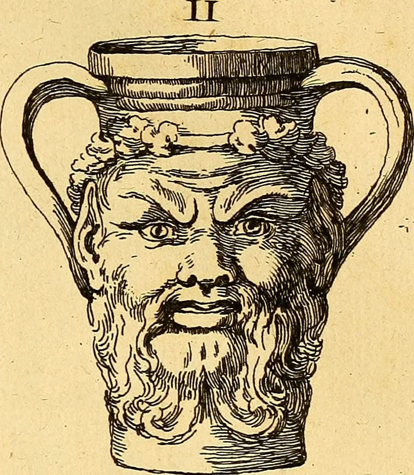 An illustration from Recueil d'antiquités égyptiennes, étrusques, greques et romaines, 1752, leaf 312