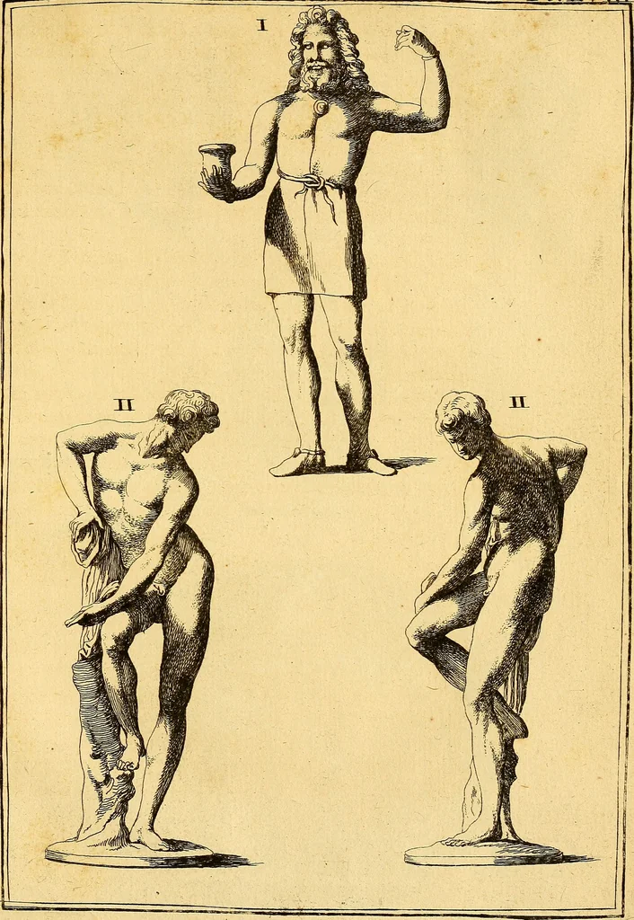 An illustration from Recueil d'antiquités égyptiennes, étrusques, greques et romaines, 1752, leaf 468