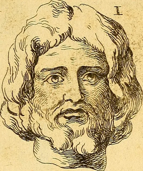 An illustration from Recueil d'antiquités égyptiennes, étrusques, greques et romaines, 1752, leaf 470