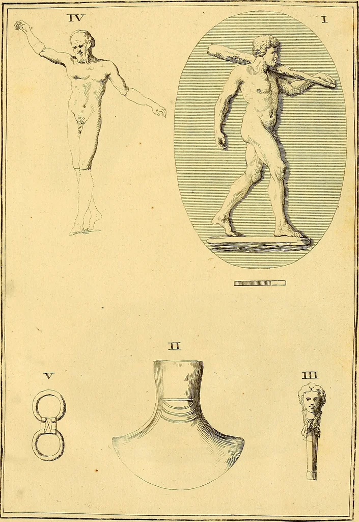 An illustration from Recueil d'antiquités égyptiennes, étrusques, greques et romaines, 1752, leaf 474