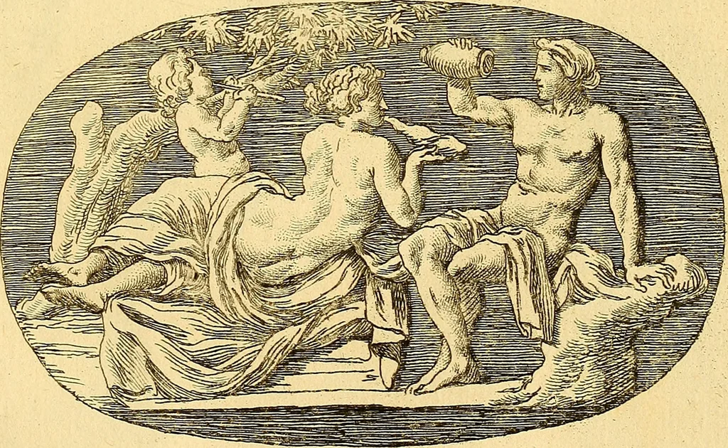 An illustration from Recueil d'antiquités égyptiennes, étrusques, greques et romaines, 1752, leaf 476