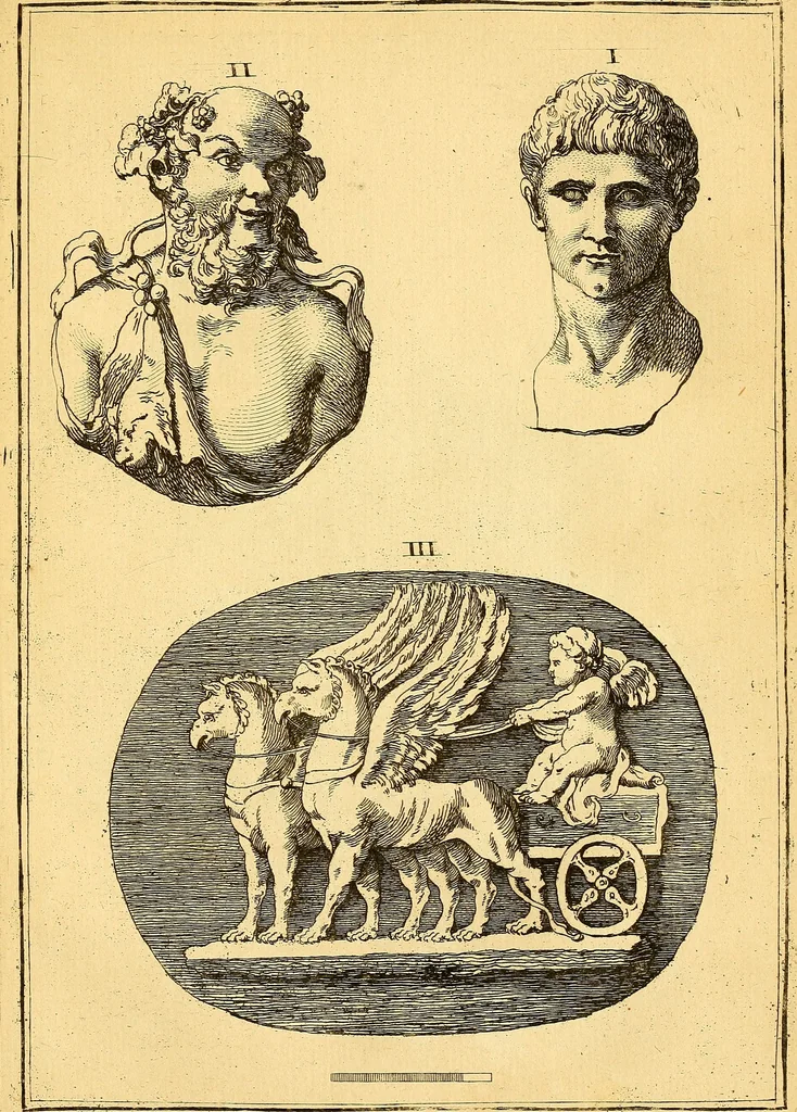 An illustration from Recueil d'antiquités égyptiennes, étrusques, greques et romaines, 1752, leaf 482