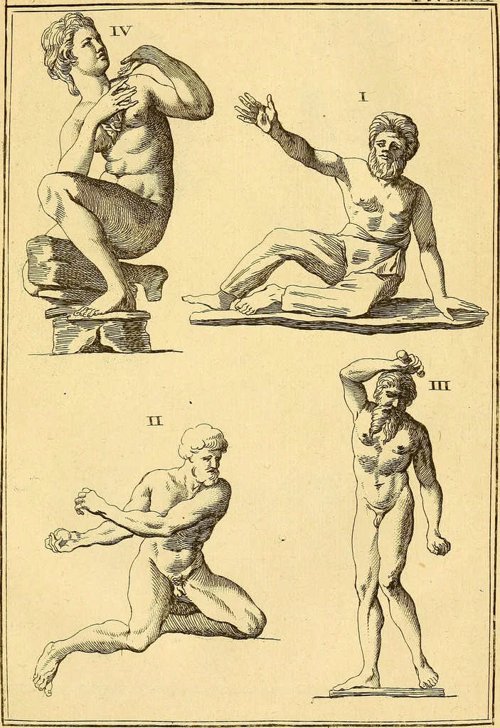 An illustration from Recueil d'antiquités égyptiennes, étrusques, greques et romaines, 1752, leaf 492