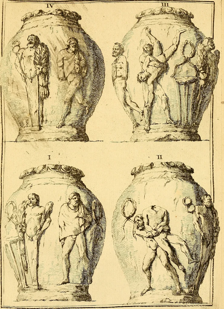 An illustration from Recueil d'antiquités égyptiennes, étrusques, greques et romaines, 1752, leaf 528