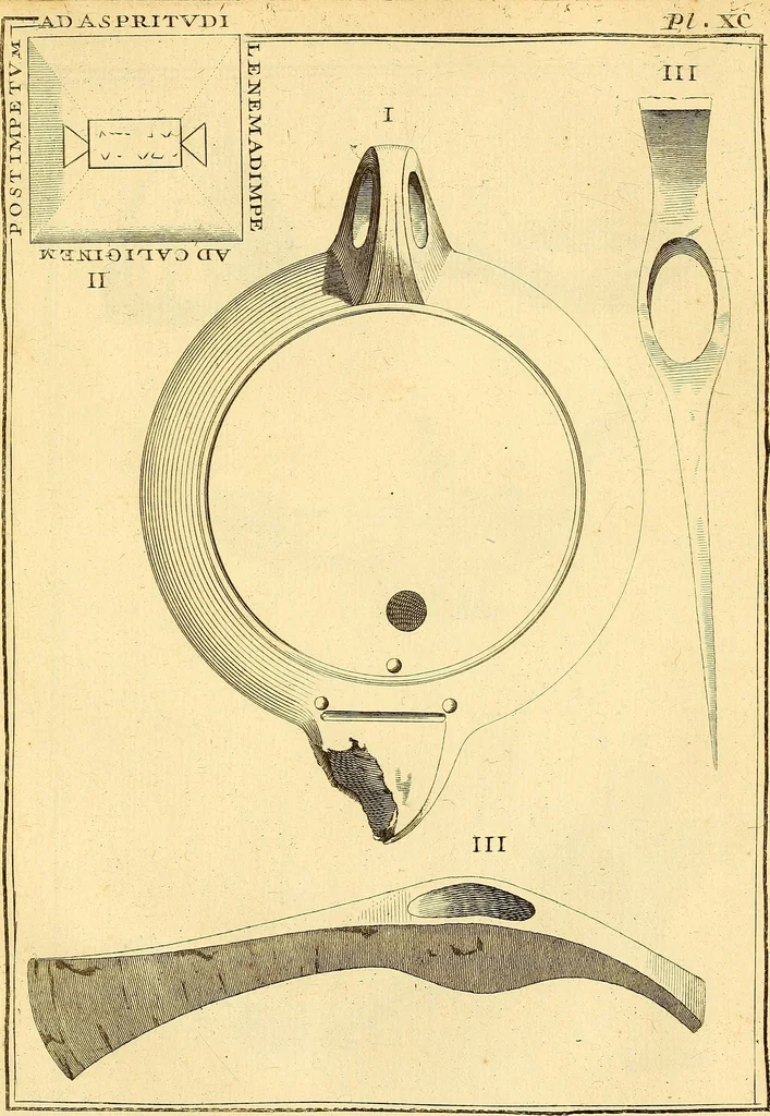An illustration from Recueil d'antiquités égyptiennes, étrusques, greques et romaines, 1752, leaf 532